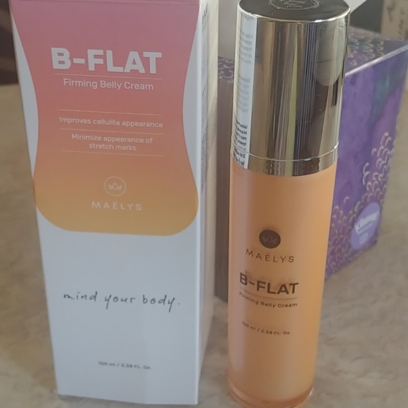 b flat stretch mark cream